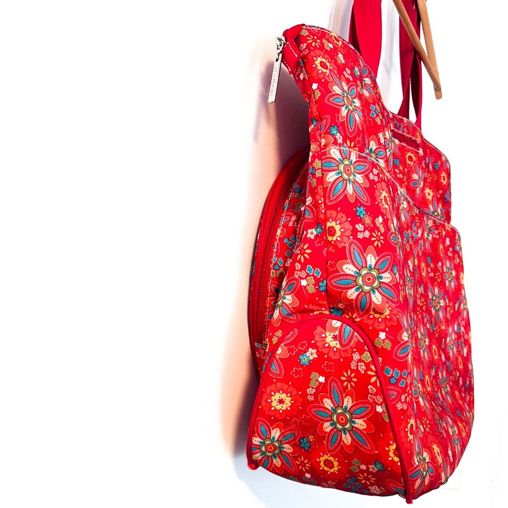 Hadaki Tennis Floral Tote Shoulder Bag - Picture 5 of 16